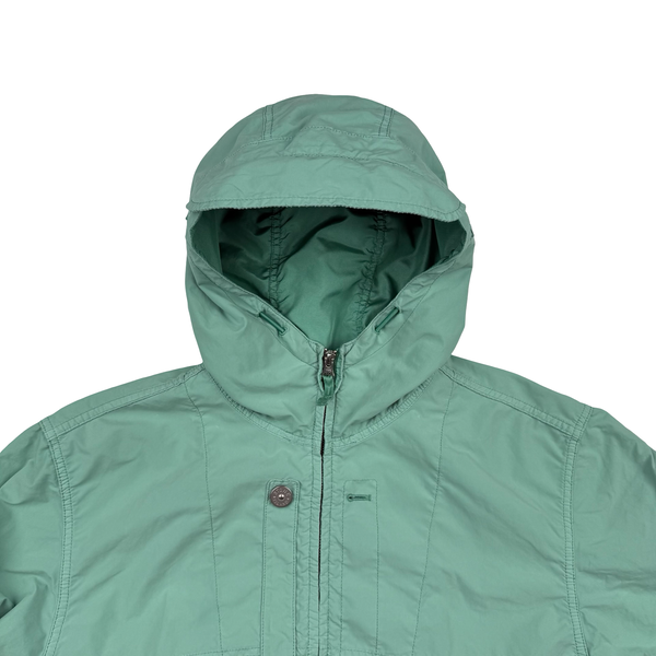 Stone Island 2024 Seagreen Polyester Tela David Light TC Jacket - Large