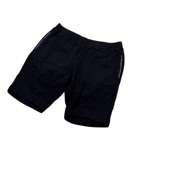 Stone Island 2011 Navy Cotton Fleece Shorts - XXL