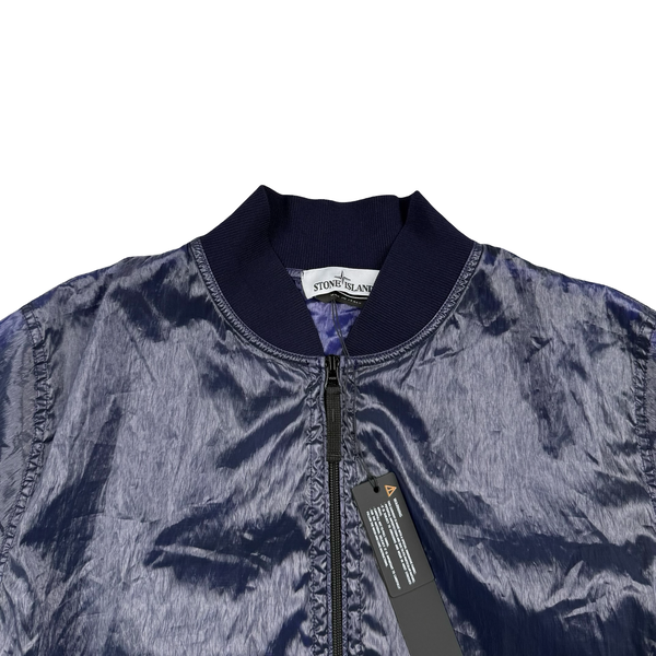 Stone Island 40th Anniversary Navy Piattina 82/22 Jacket - Medium