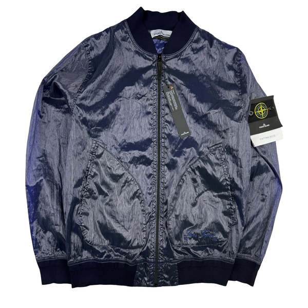 Stone Island 40th Anniversary Navy Piattina 82/22 Jacket - Medium