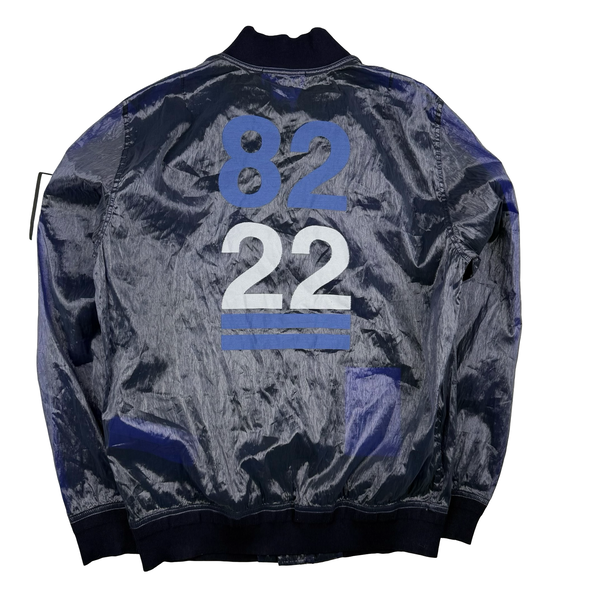 Stone Island 40th Anniversary Navy Piattina 82/22 Jacket - Medium