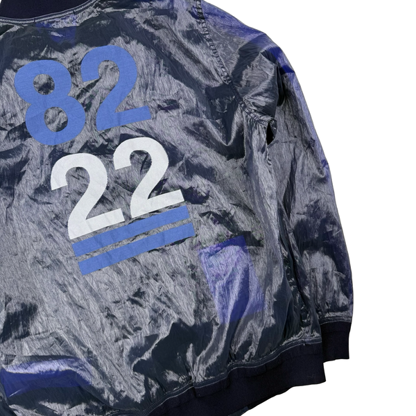 Stone Island 40th Anniversary Navy Piattina 82/22 Jacket - Medium
