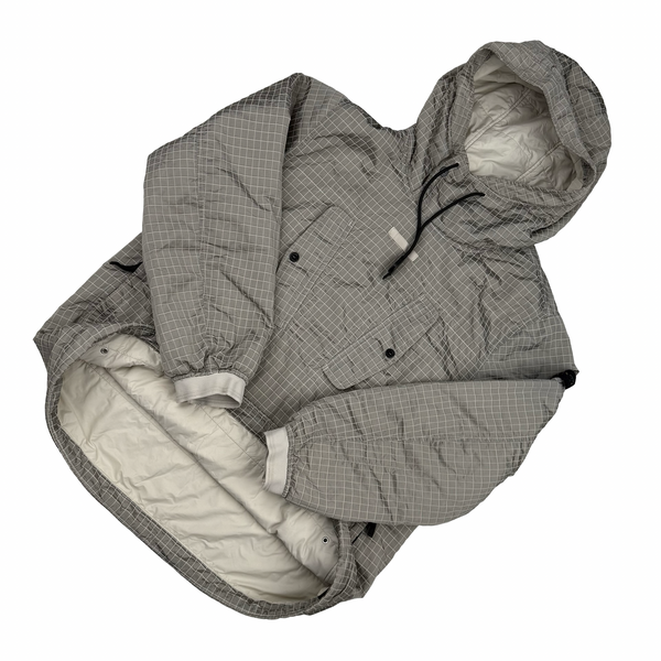Stone Island 2023 Macro Ripstop Nylon Metal Regenerated Nylon Primaloft-TC Smock- Medium
