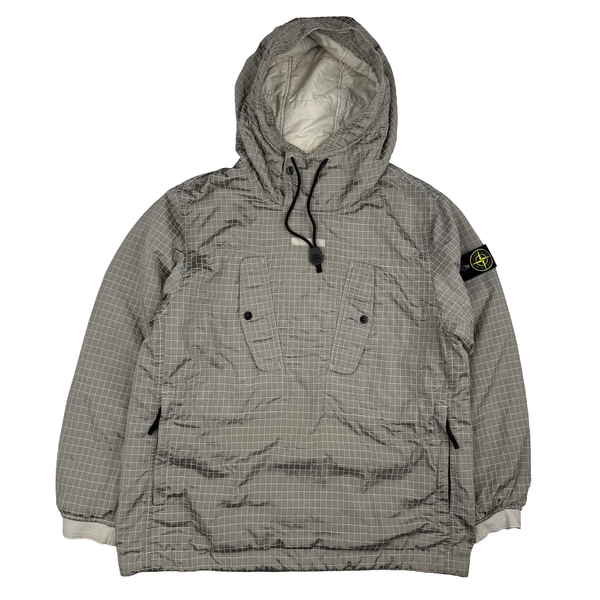 Stone Island 2023 Macro Ripstop Nylon Metal Regenerated Nylon Primaloft-TC Smock- Medium
