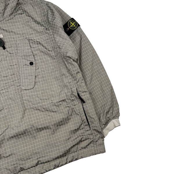 Stone Island 2023 Macro Ripstop Nylon Metal Regenerated Nylon Primaloft-TC Smock- Medium