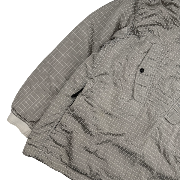 Stone Island 2023 Macro Ripstop Nylon Metal Regenerated Nylon Primaloft-TC Smock- Medium