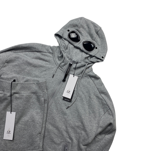 CP Company Grey Cotton Tracksuit Set - Large