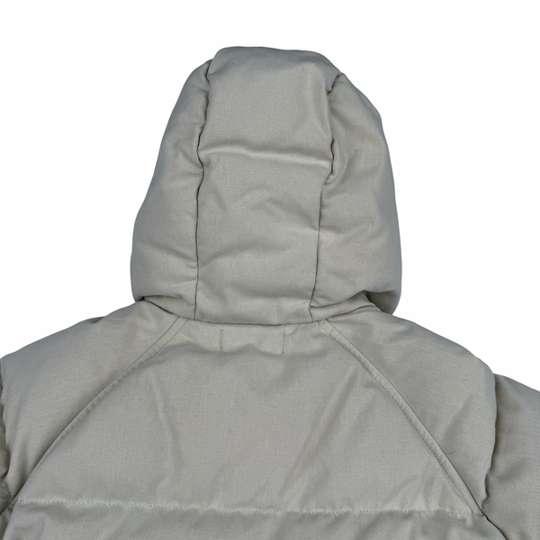 Stone Island 2015 Ivory Polypropylene Tele Puffer Jacket - Medium