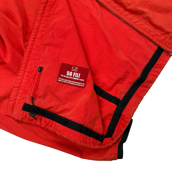 CP Company 50 Fili Blood Orange Hooded Jacket - XXL (54)