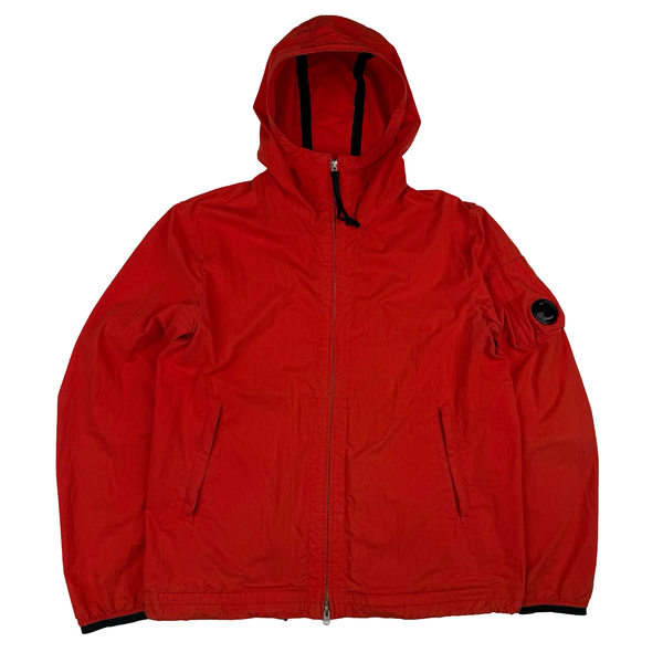 CP Company 50 Fili Blood Orange Hooded Jacket - XXL (54)