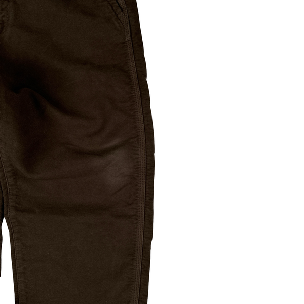Stone Island Marina Moleskin Lo Fit Cotton Cargo Trousers - Medium