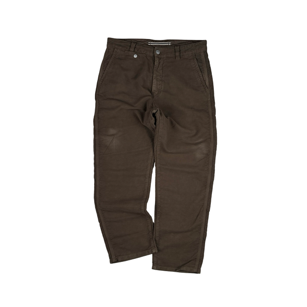 Stone Island Marina Moleskin Lo Fit Cotton Cargo Trousers - Medium