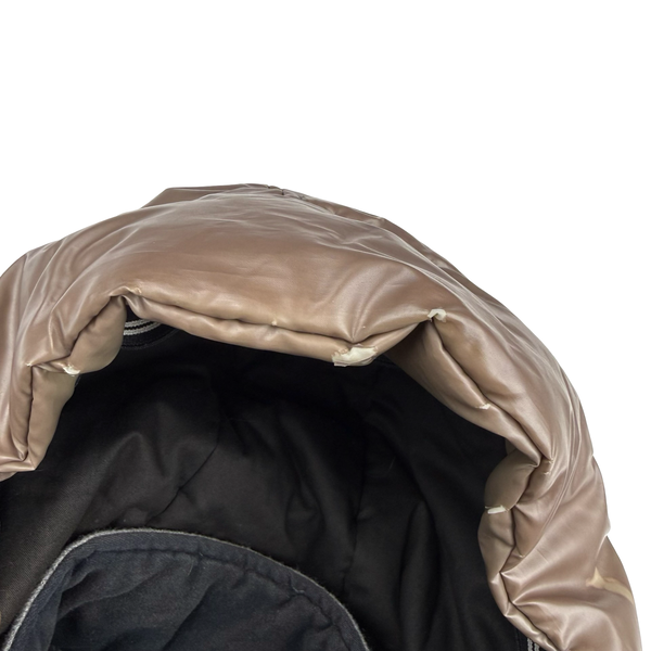 Stone Island 2014 Grey Ice Wool Blend Down Field Jacket - Large