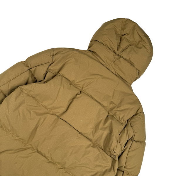Adidas Spezial X CP Company Camel Down Puffer Spellout Jacket - Large
