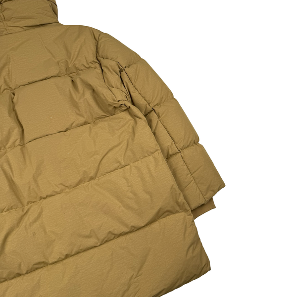 Adidas Spezial X CP Company Camel Down Puffer Spellout Jacket - Large