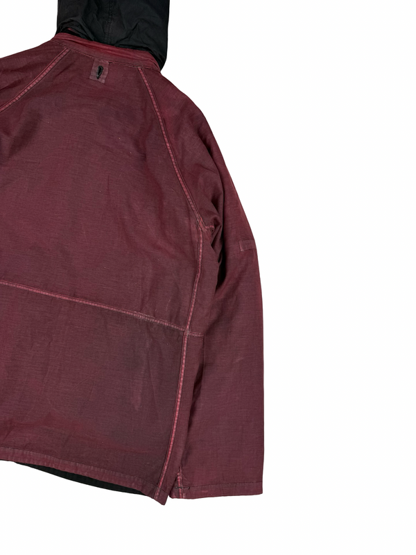Stone Island Vintage 2003 Lino Flax Dutch Rope Dual Layer Reversable Parka Jacket - Large