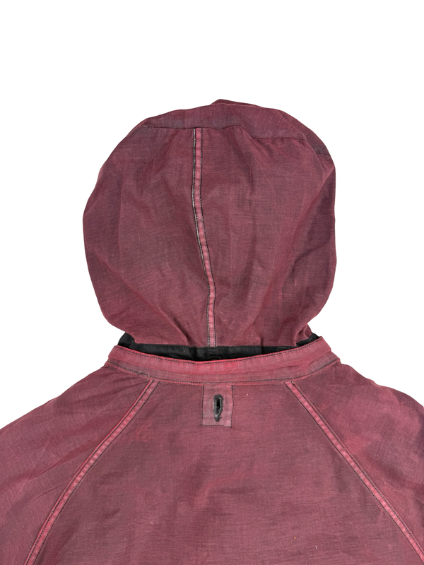 Stone Island Vintage 2003 Lino Flax Dutch Rope Dual Layer Reversable Parka Jacket - Large