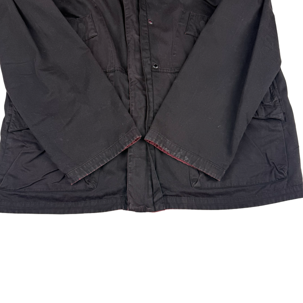 Stone Island Vintage 2003 Lino Flax Dutch Rope Dual Layer Reversable Parka Jacket - Large