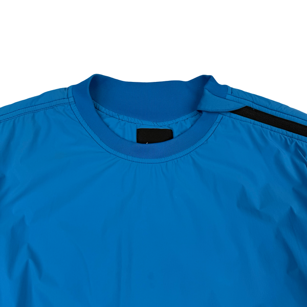 Stone Island Nike Royal Blue Comfort Tech Composite Sweatshirt - Large