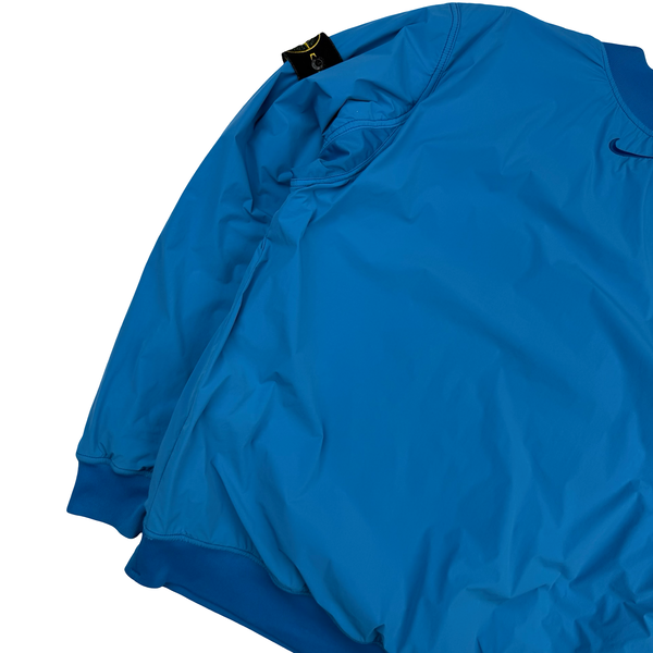 Stone Island Nike Royal Blue Comfort Tech Composite Sweatshirt - Large