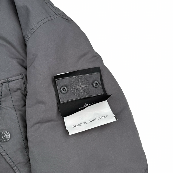 Stone Island 2025 Grey David-TC_Ghost Piece Down Filled Jacket - XXL