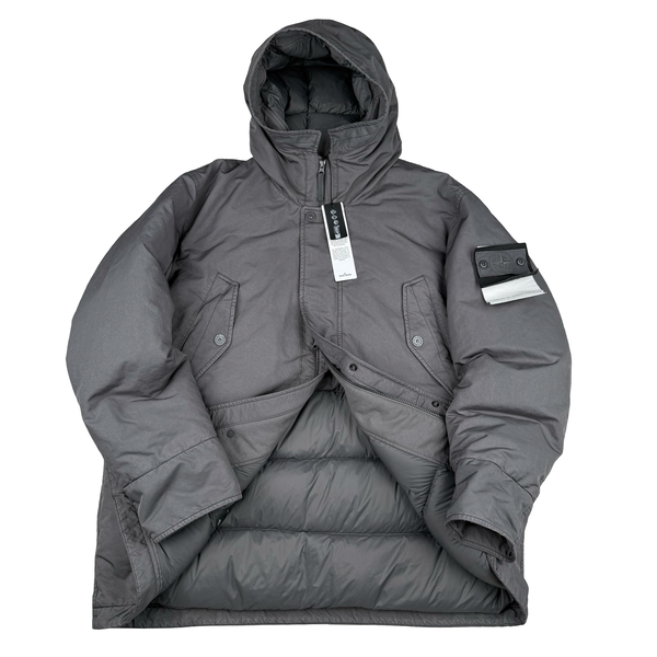 Stone Island 2025 Grey David-TC_Ghost Piece Down Filled Jacket - XXL