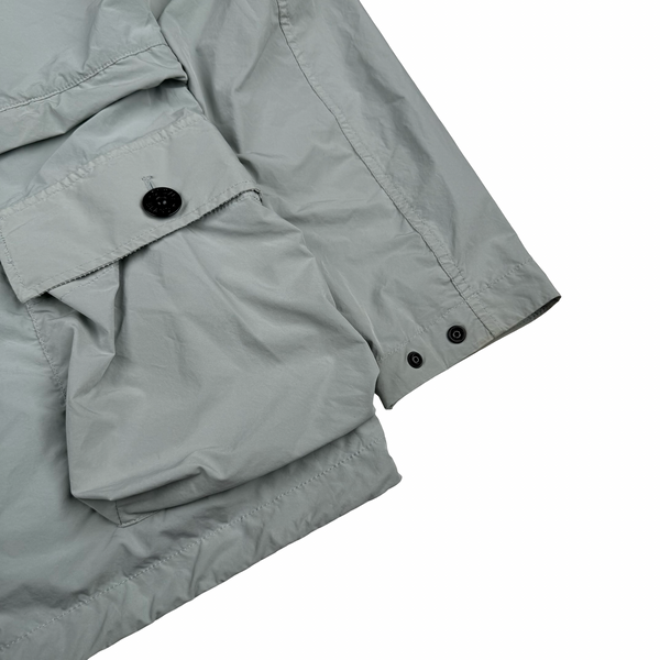 Stone Island 2017 Ice Blue David Tela Light TC Field Jacket - Large