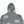 Load image into Gallery viewer, Denim Tears Grey Embossed Corteiz Tears Zip Hoodie Jumper - Small
