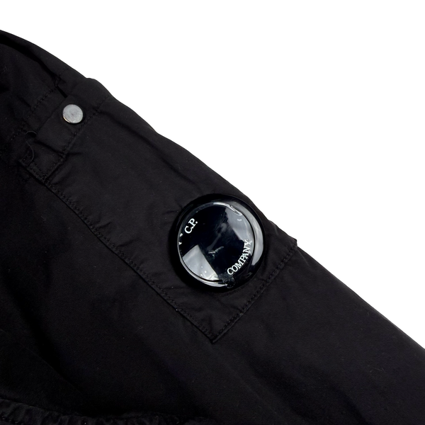 CP Company Black Pullover Cotton Smock Jacket - XL