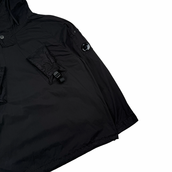 CP Company Black Pullover Cotton Smock Jacket - XL