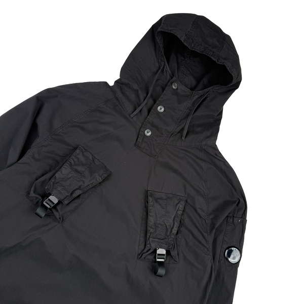 CP Company Black Pullover Cotton Smock Jacket - XL