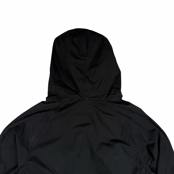 CP Company Black Pullover Cotton Smock Jacket - XL