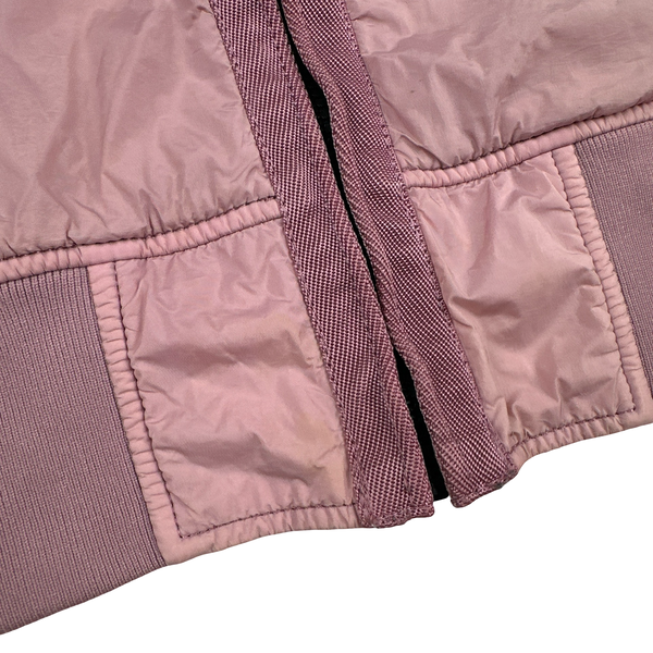 Stone Island 2017 Pink Garment Dyed Crinkle Reps Jacket - Large