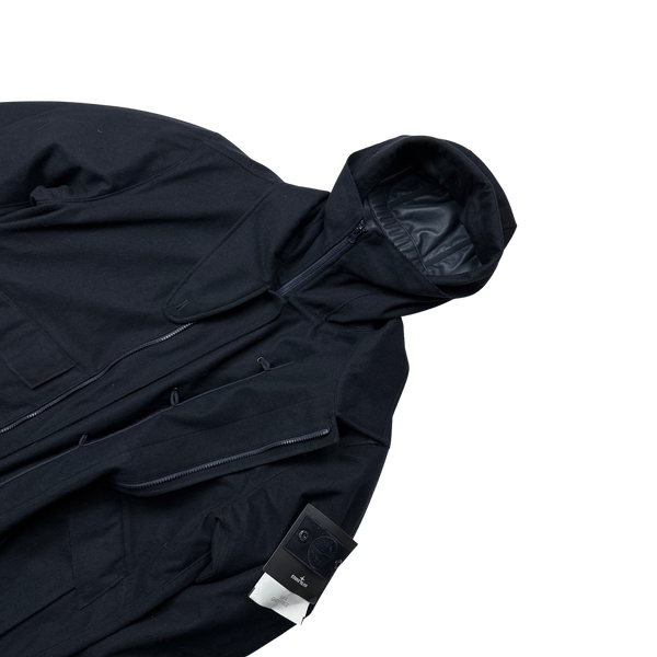 Stone Island Navy SW 3L Ghost Down Lined Jacket - Large