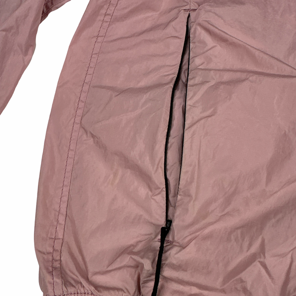 Stone Island 2017 Pink Garment Dyed Crinkle Reps Jacket - Large
