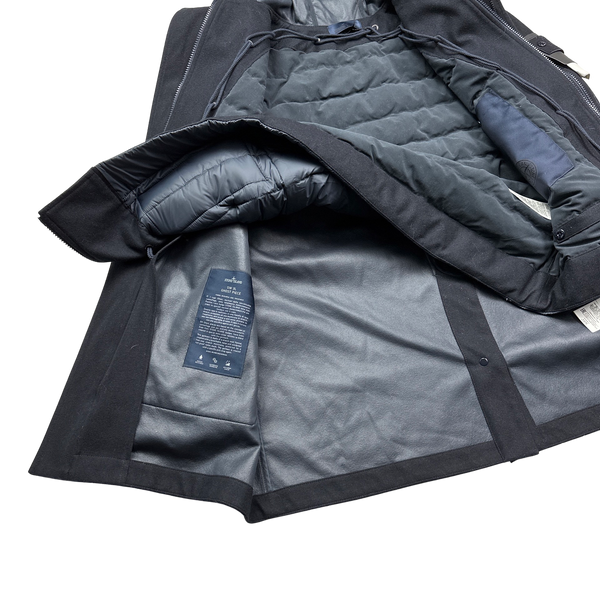 Stone Island Navy SW 3L Ghost Down Lined Jacket - Large