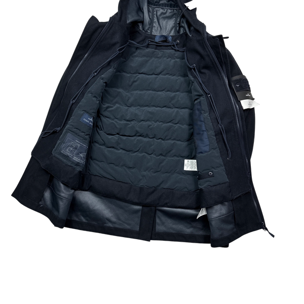 Stone Island Navy SW 3L Ghost Down Lined Jacket - Large