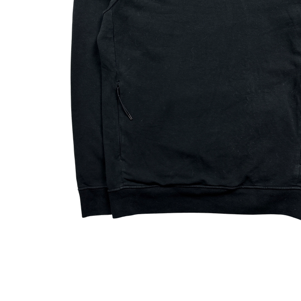 Stone Island 2019 Black Pullover Hoodie - Small