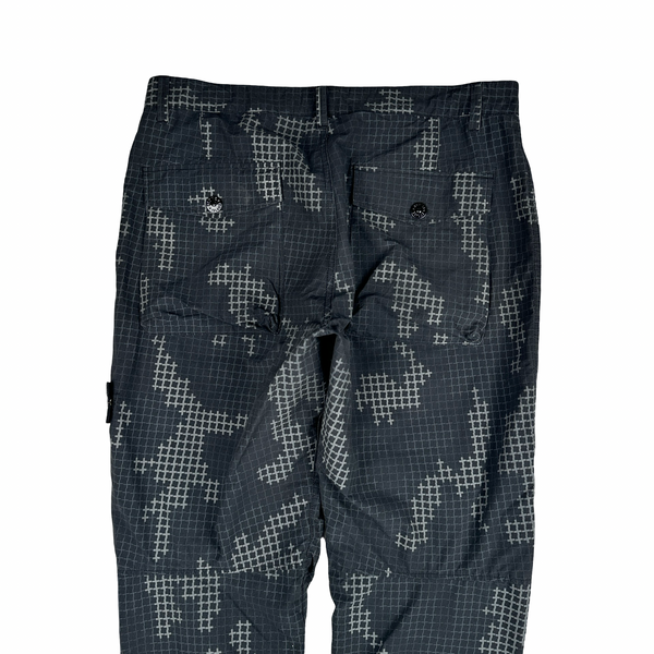 Stone Island 2017 Digital Camo Reflective Type Re-T fit cargo trousers  - Medium