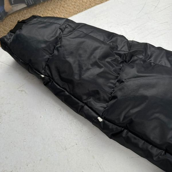 Stone Island 1999 Vintage Black Micro Light Puffer Jacket - Medium