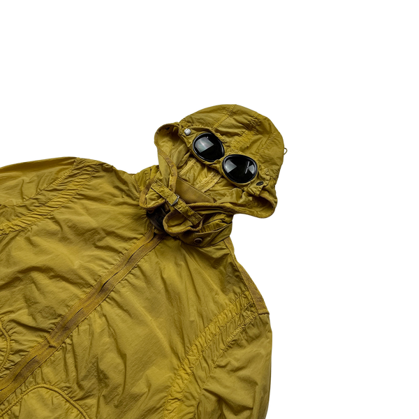 CP Company Yellow Nylon Metal Goggle Jacket - 3XL