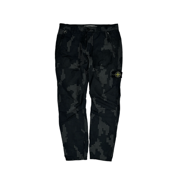 Stone Island 2017 Digital Camo Reflective Type Re-T fit cargo trousers  - Medium
