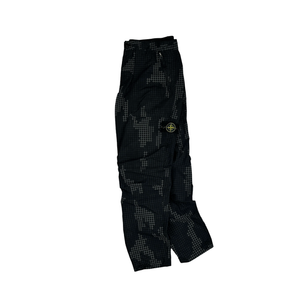 Stone Island 2017 Digital Camo Reflective Type Re-T fit cargo trousers  - Medium