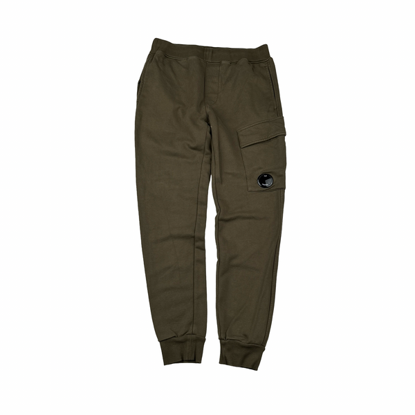 CP Company Khaki Lens Viewer Joggers - Small