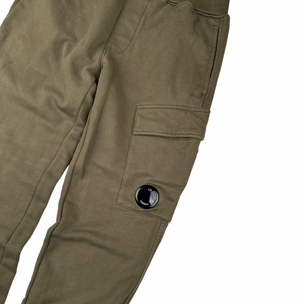 CP Company Khaki Lens Viewer Joggers - Small