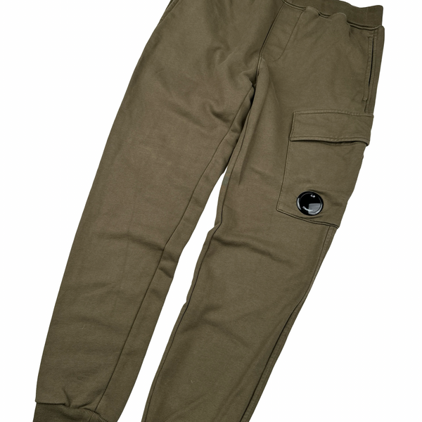 CP Company Khaki Lens Viewer Joggers - Small