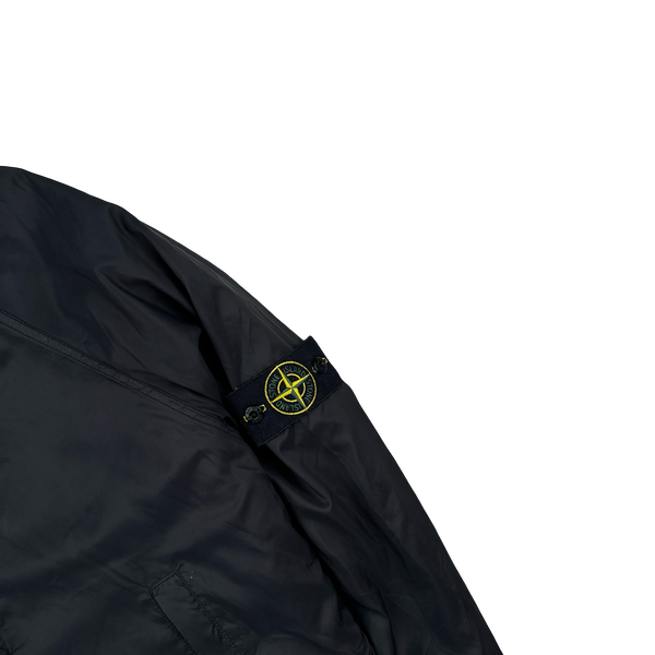 Stone Island 2004 Navy/Orange Liner Nylon Windbreaker Jacket - Medium