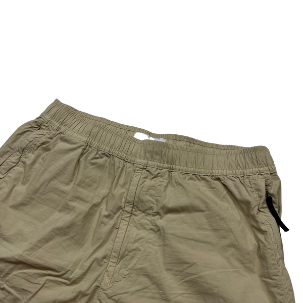 Stone Island 2022 Beige Parachute Cargo Trousers - 32"