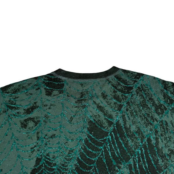 Stone Island x Supreme 2023 Green Spiderweb T Shirt - Large