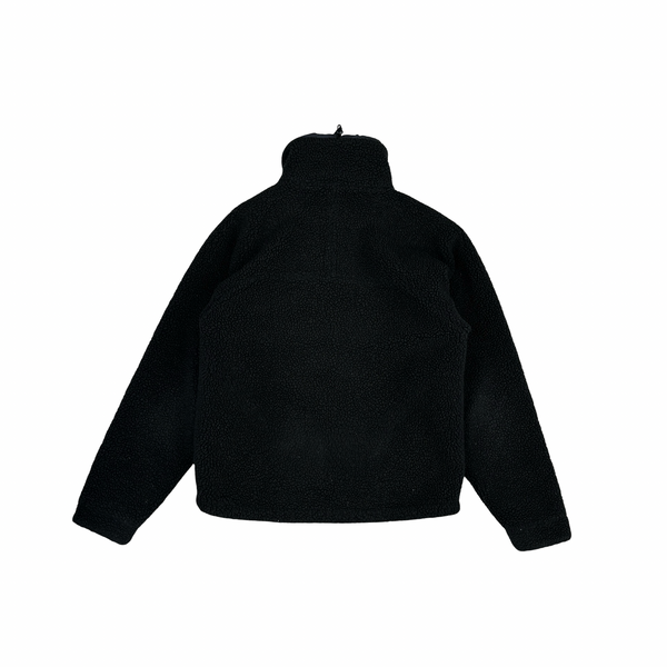 RAB Classic Black Zipped Fleece Hoodie - Medium